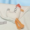 Mouette VERTBAUDET doudou plat La pêche aux bisous