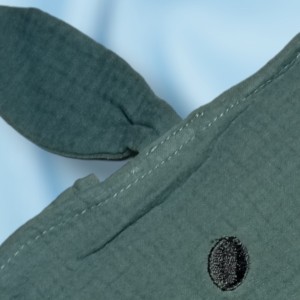 Lapin VERTBAUDET doudou en lange bleu