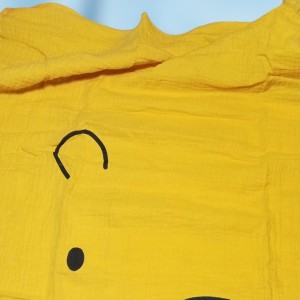 Ours VERTBAUDET doudou en lange jaune
