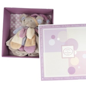 Souris DOUDOU ET COMPAGNIE rose poudré Le Collector