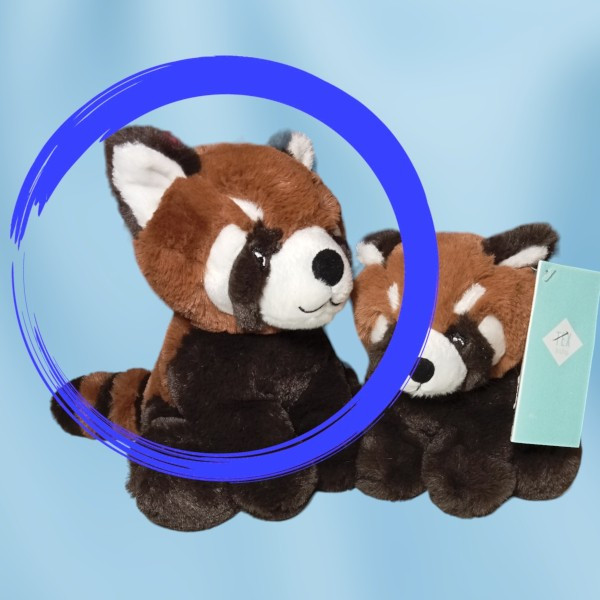 Panda roux TEX BABY Carrefour peluche