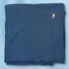 Lange OKAÏDI OBAÏBI doudou carré plat bleu